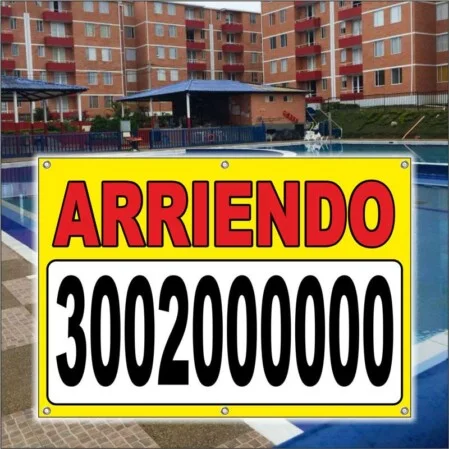 Letrero de se arrienda